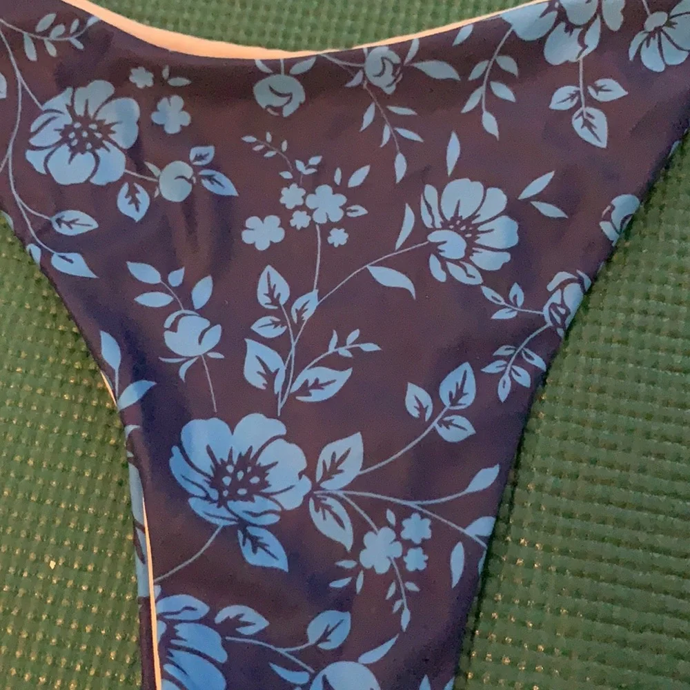 Shein cheeky floral bikini